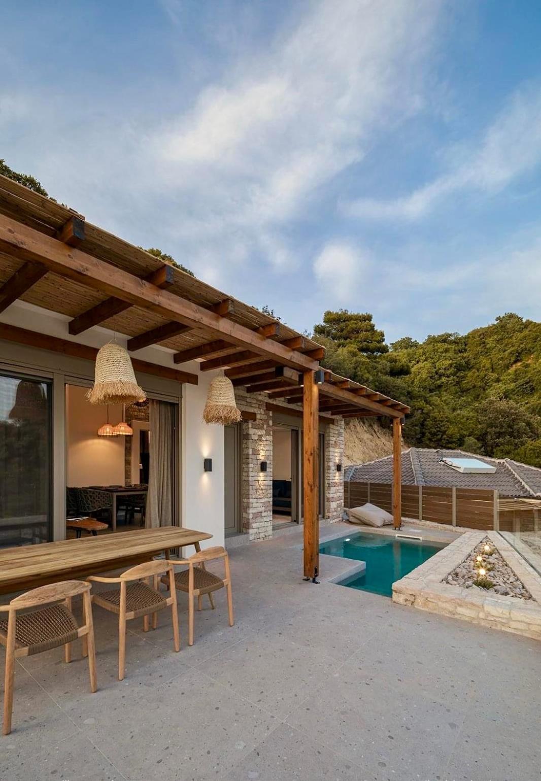 Villa Vrachos Luxury Living Экстерьер фото